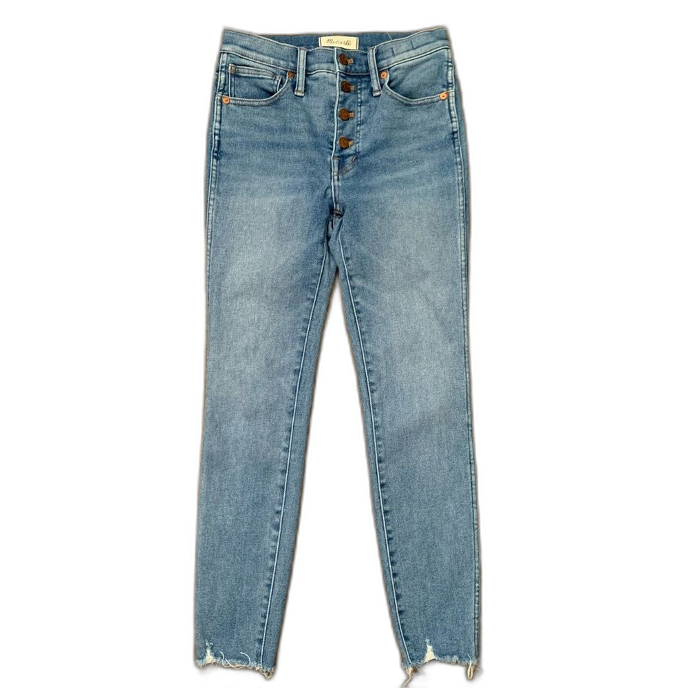 Madewell 10" High-Rise Skinny Jeans Size 26